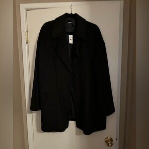 EXPRESS Wool-Blend Cocoon Coat NWT XL